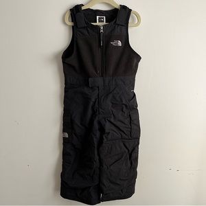 The North Face kids fleece bib snow pants 2T